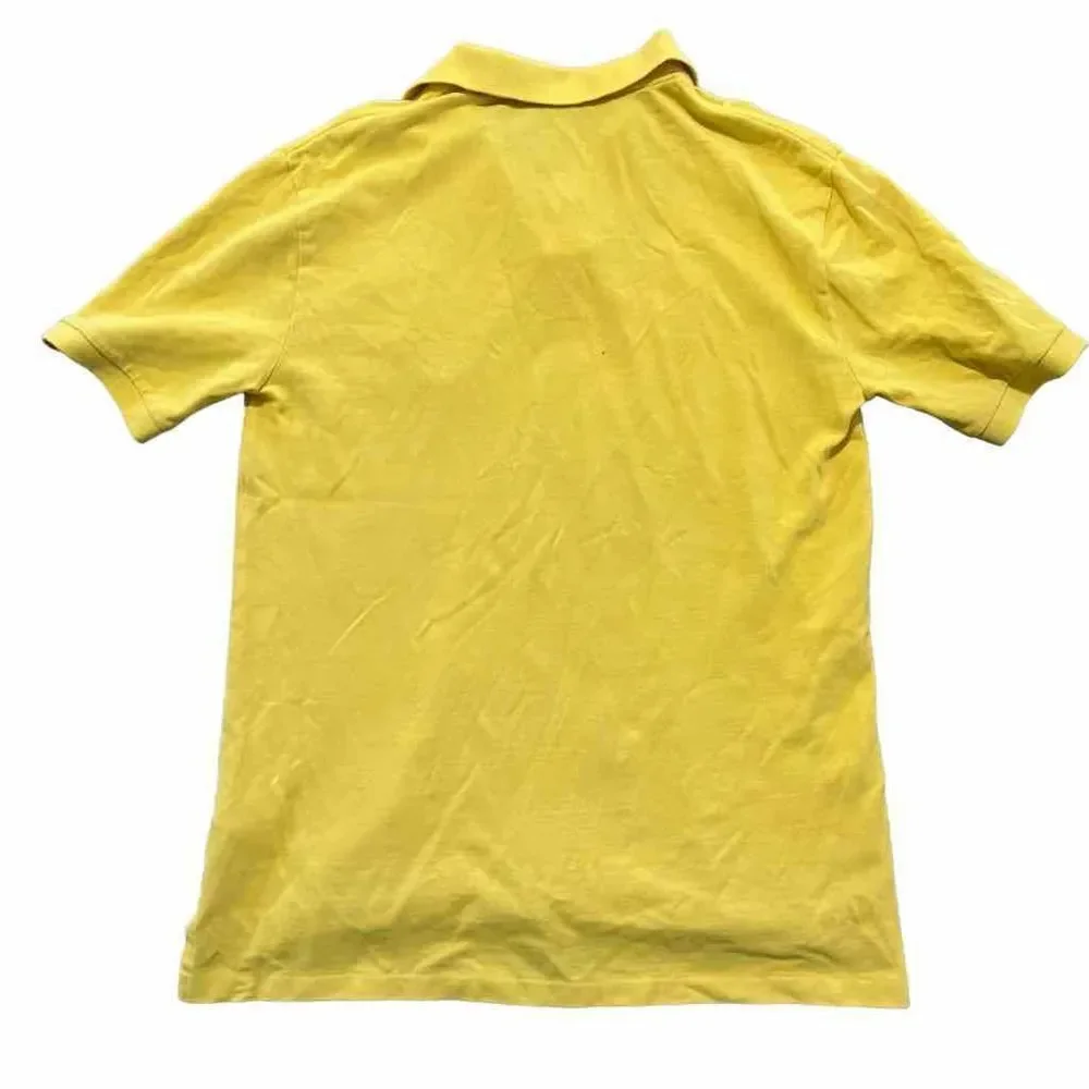 Vintage Ralph Lauren Yellow Button Up Polo Shirt Size XL